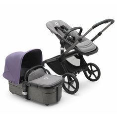 Коляска 2 в 1 Bugaboo Fox 5 Graphite/Grey Melange/Astro Purple