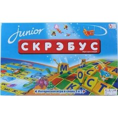 Настольная игра-кроссворд Скрэбус Нет бренда