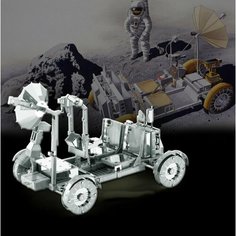 Металлический конструктор / 3D конструктор / Сборная модель Apollo Lunar Roving