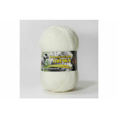 Пряжа Color City Каракульская овечка белый (2001), 60%шерсть ягненка/40%искусственный кашемир, 480м, 100г, 3шт