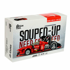 Конструктор Гонка «Пламенный циклон», 407 деталей Jisi Bricks (Decool)