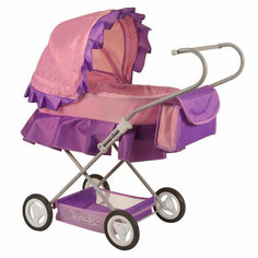 Коляска кукольная №11, цвет сиреневый Ясюкевич