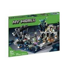 Конструктор для мальчика и девочки Майнкрафт Битва в глубинной мгле Нет бренда