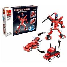 Конструктор Робот, 115 деталей, 3 варианта сборки Китай