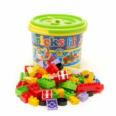 Конструктор BRICKS № 66, в ведре Китай