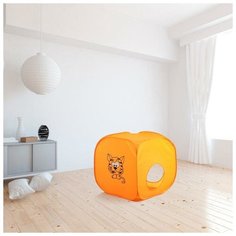 Палатка детская «Домик. Весёлый тигрёнок», 60 × 60 × 60 см Без бренда