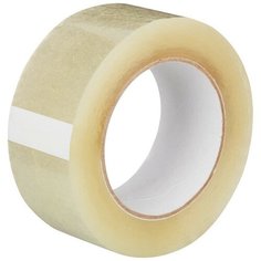 Клейкая лента упаковочная 48мм х 132м, прозрачная, 45мкм, 54шт/уп Noname