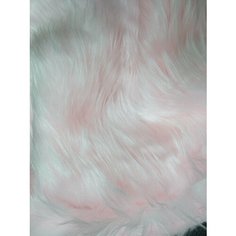 Ткань Мех искусственный розовый с ворсом 30-50 мм для шитья игрушек и рукоделия, ИП-1202, отрез 150x100 см КиКТойс