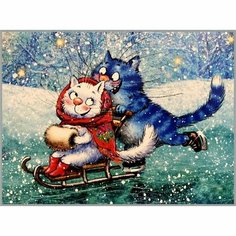 Алмазная мозаика без подрамника «На катке» 30 × 40 см, 34 цвета Milato