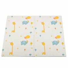 Развивающий коврик-пазл "Жираф и слоник" Kosmos