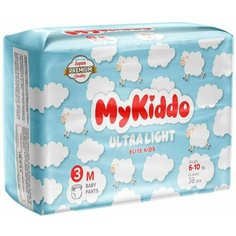 Подгузники-трусики MyKiddo Elite Kids ультратонкие M 6-10кг 38шт х 2шт