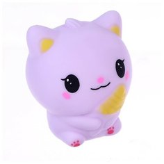 Мялка с пастой «Котёнок», цвета микс No Brand