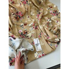 Ткань Плательно-блузочная принтованная вискоза, 1 м. Noname