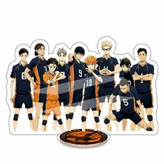 Акриловая фигурка 2D Аниме Волейбол!/ Haikyuu! Нет