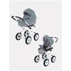 Коляска SIENA Classic (BartPlast) 09 серый-зеленый РАНТ