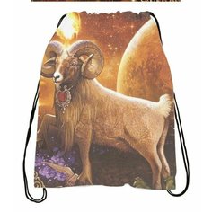 Сумка-мешок для обуви со знаком зодиака Овен №10 Migom