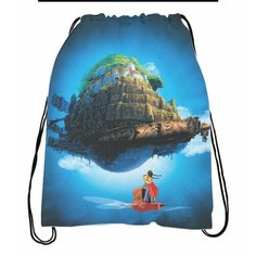 Сумка-мешок для обуви Небесный замок Лапута, Tenkuu no Shiro Laputa №10 Migom