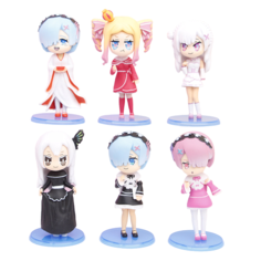 Набор фигурок из Re: Zero – жизнь с нуля в другом мире Noname