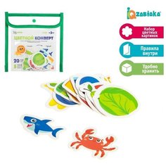 Развивающий набор «Цветной конверт» Iq Zabiaka