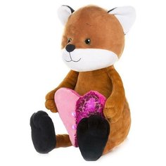 Мягкая Игрушка Maxitoys Romantic Toys Club Романтичный Лисенок с Сердечком, 25 см, в Коробке