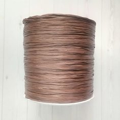 Пряжа Raffia Ispie (Рафия), 100% целлюлоза, Шоколад (Chocolate) 14105619, 250 м