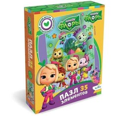 Пазл «Команда Флоры. Полный вперёд», 35 элементов Origami