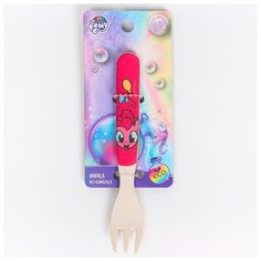 Вилка детская из бамбука "Пинки пай" My Little Pony 6938335 Hasbro