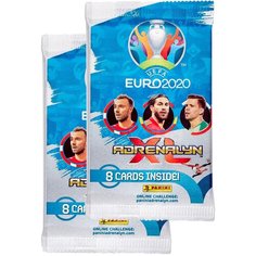 2 бустера Panini EURO 2020 Adrenalyn XL (16 карточек)