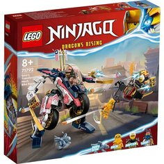 Конструктор LEGO Ninjago 71792 Soras Transforming Mech Bike Racer, 384 дет.