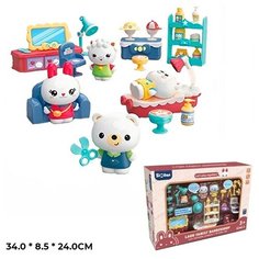 Игровой набор QL202-2 Парикмахерская с питомцами в коробке Китайская игрушка2