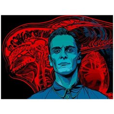 Картина по номерам на холсте фильм Чужой (Майкл Фассбендер, Прометей) - 8985 Г 30x40