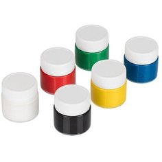 Гуашь ЛЕО "Учись", 6 цветов по 20 мл (LG-0106)