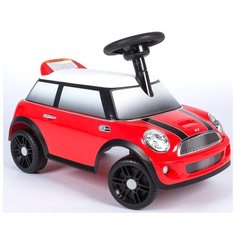 ZW450 Каталка-автомобиль MINI COOPER со звуковыми эффектами, красная RT