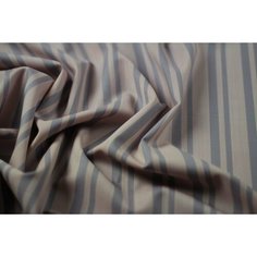 Ткань легкая розовая шерсть в полоску Лоро пиана