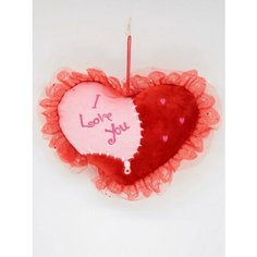 Мягкая игрушка Сердце плюшевое 30 см. АКИМБО КИТ