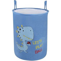 Корзина для хранения игрушек Динозаврик 35х35х45 см (zxl22110807-19) Наша Игрушка