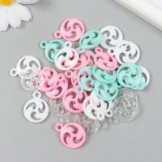 Арт Узор Декор для творчества пластик "Знак" набор 25 гр 0,3х2х3,6 см