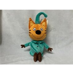 Игрушка мягкая Три Кота Компот новый 20см, муз. чип, в пак мульти-пульти в кор.24шт