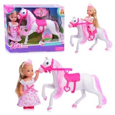 Кукла 88040 с лошадкой, в коробке КНР