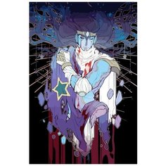 Картина по номерам на холсте Аниме JOJO (Джованна, Джотаро, ДжоДжо) - 8927 В 60x40
