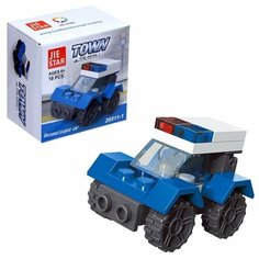 Конструктор "Патрульная машинка", 18 деталей Jie Star