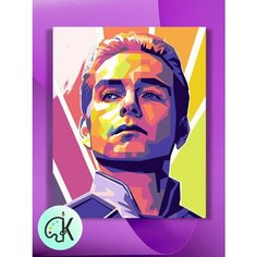 Картина по номерам на холсте Homelander - Арт, 40 х 50 см КУЛЬТУРА ЦВЕТА