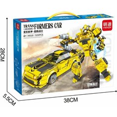 Конструктор Бамбалби (серия Transformers car) 325 деталей Нет бренда