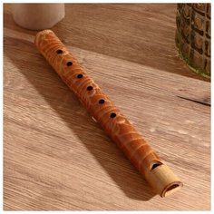 Музыкальный инструмент бамбук "Флейта" 30x2,5x2,5 см NO Name