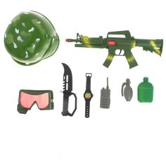 Набор военного «Боевая атака», 8 предметов Noname