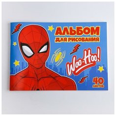 MARVEL Альбом для рисования А4, 40 л, Человек-паук