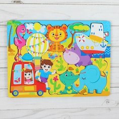 Головоломка «Джунгли зовут» с предсказанием Лесная мастерская