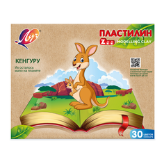 Пластилин Луч Zoo 30 цветов, 450г