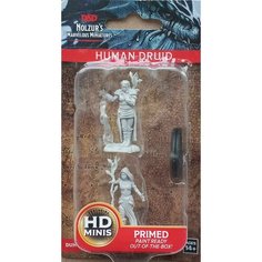 Набор из 2 фигурок для настольных игр. "Друид Женщина Человек". ДнД / Dungeons & Dragons Нет бренда