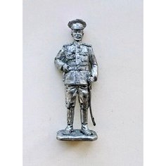 Генерал Брусилов А. А. Первая мировая война, Россия, 1915 год. Военачальник. Оловянная коллекционная фигурка. Размер 65 мм Нет бренда